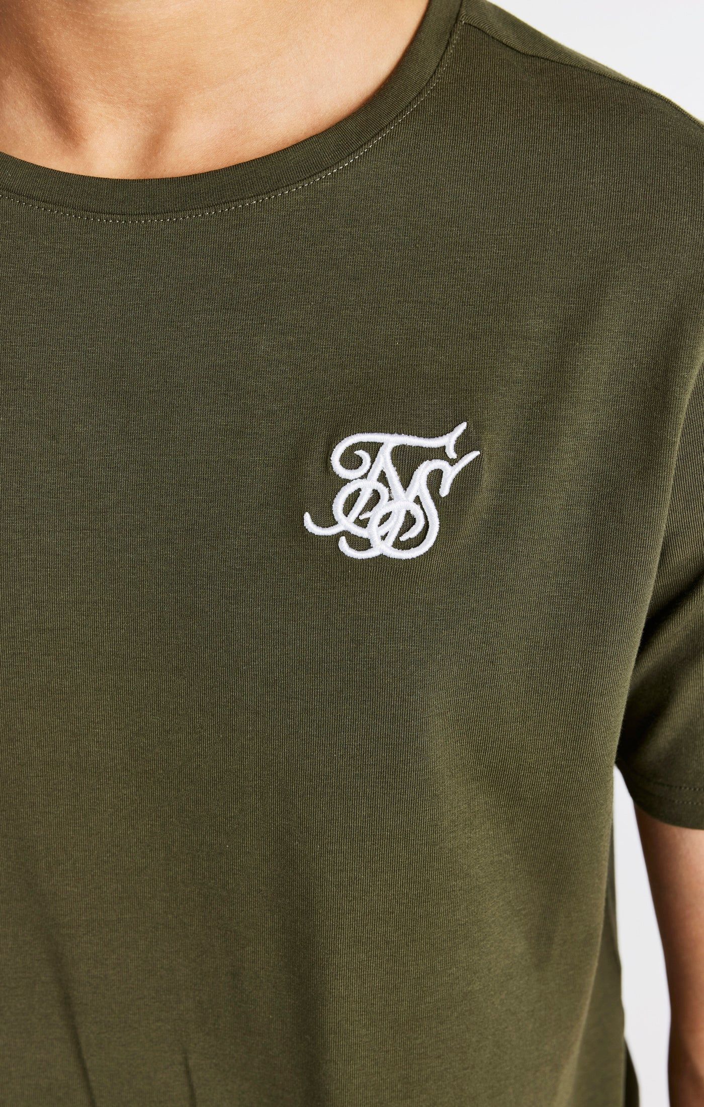 Boys Khaki Short Sleeve T-Shirt sold by Siksilk product image thumbnail 2