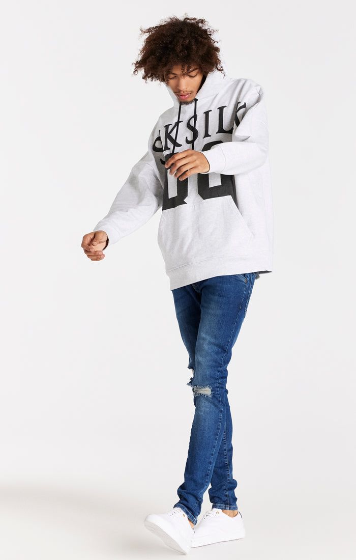 Blue Distressed Slim Fit Jean sold by Siksilk product image thumbnail 7