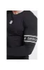SikSilk L/S Branded Gym Tee – Black sold by Siksilk