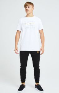Illusive London Sovereign Tee - White & Gold sold by Siksilk