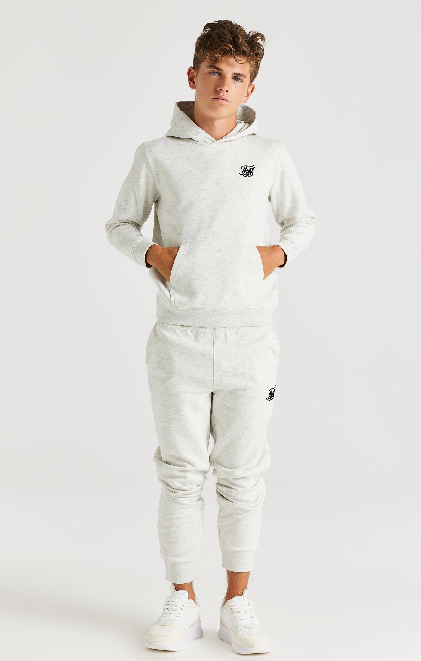 SikSilk Overhead Hoodie - Snow Marl sold by Siksilk product image thumbnail 3