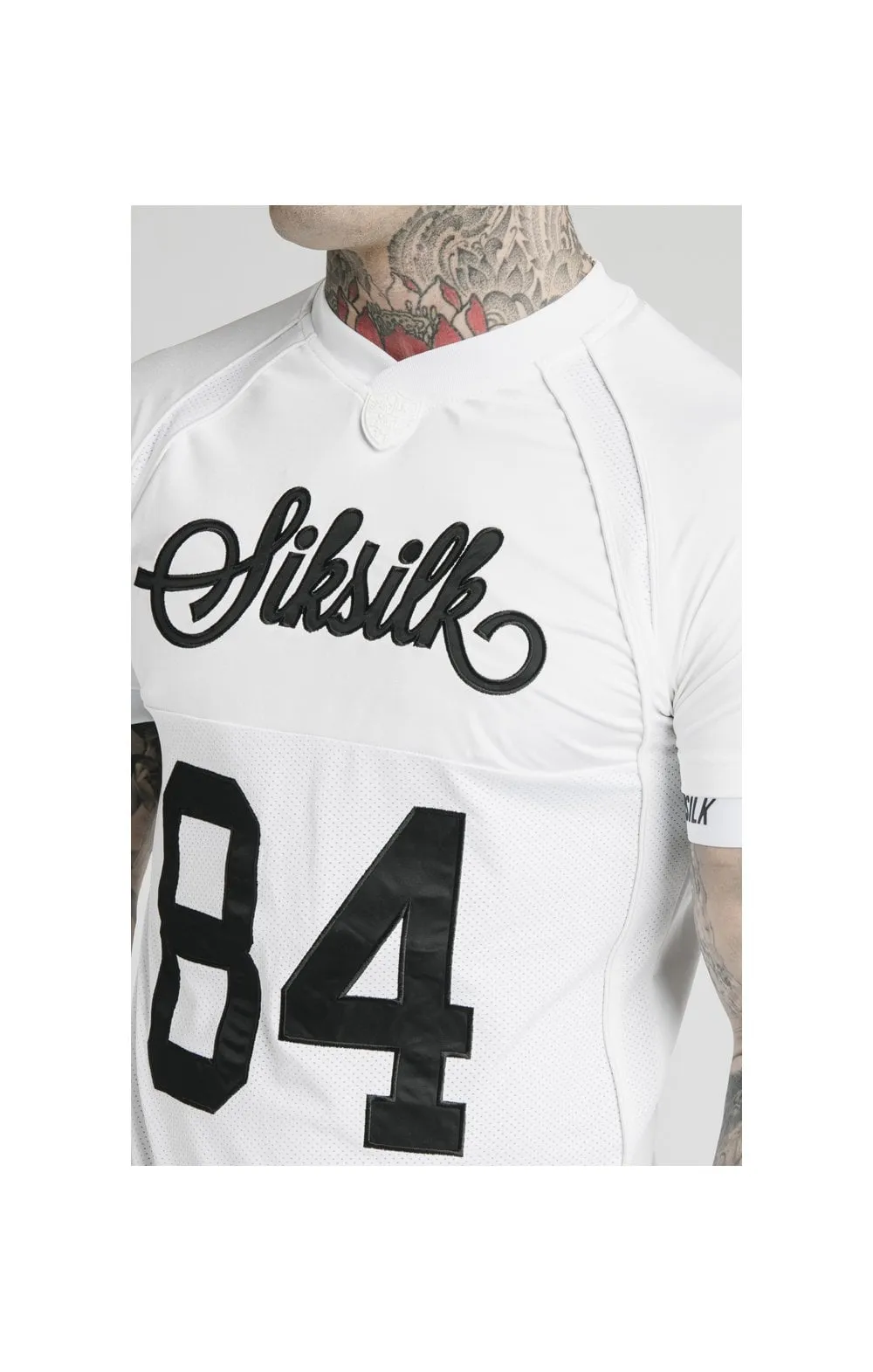 SikSilk Stretch Tee - White sold by Siksilk product image thumbnail 2