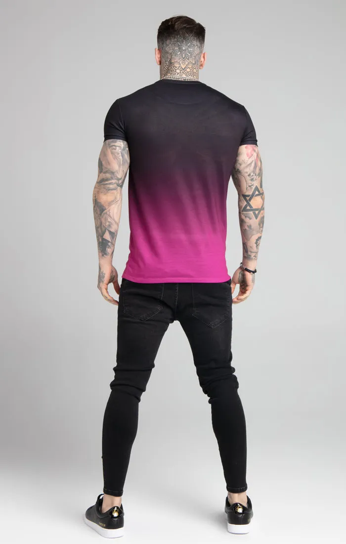 Black Fade T-Shirt sold by Siksilk product image thumbnail 5