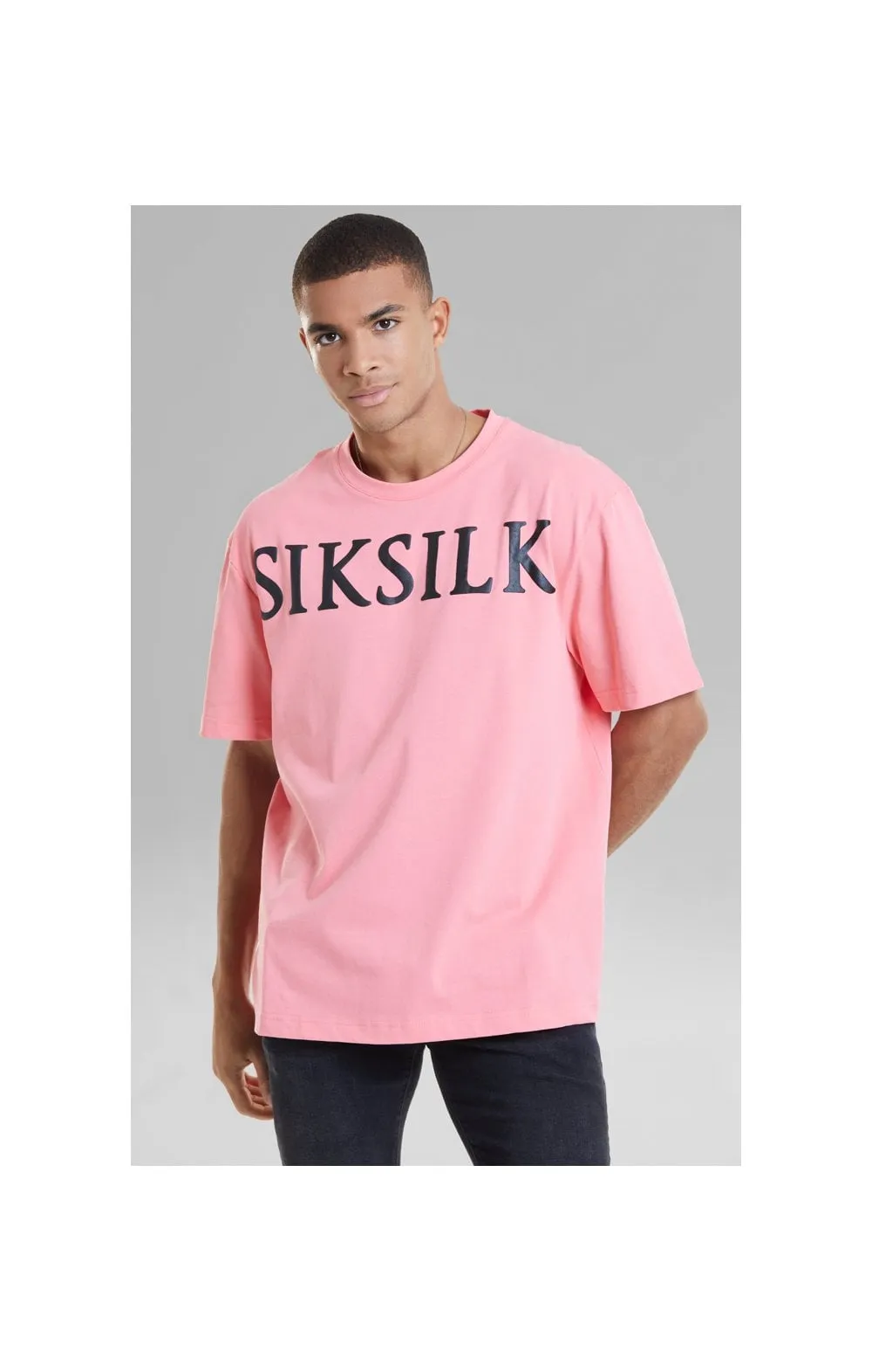 Pink Relaxed Fit T-Shirt sold by Siksilk