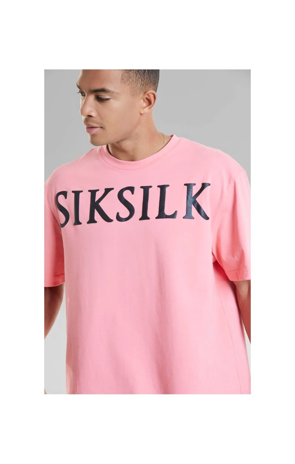 Pink Relaxed Fit T-Shirt sold by Siksilk product image thumbnail 2
