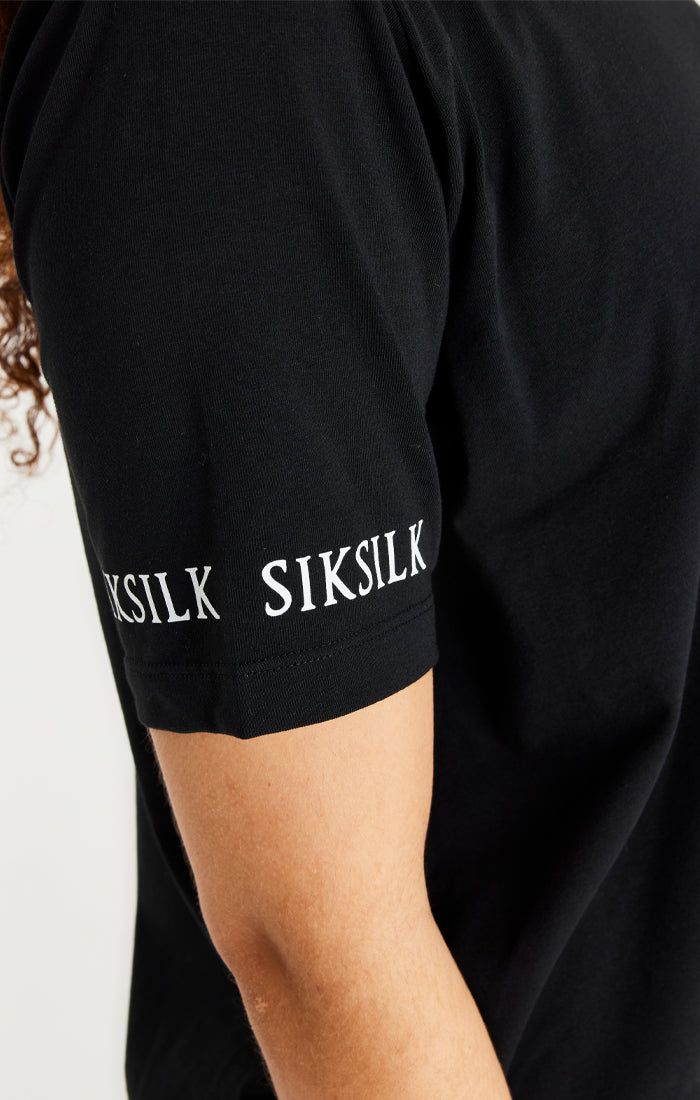 Black Oversize T-Shirt sold by Siksilk product image thumbnail 5