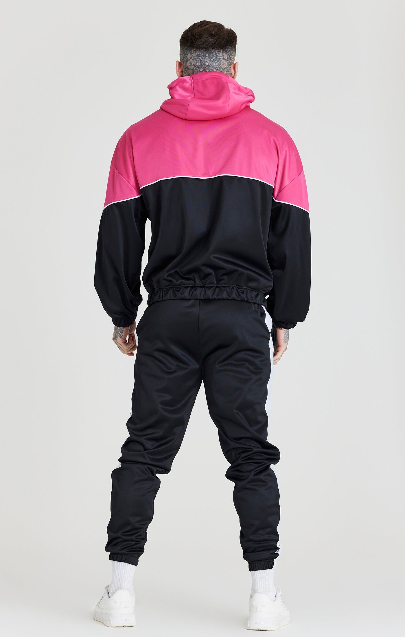 Black Tape Thru Track Pant sold by Siksilk product image thumbnail 5