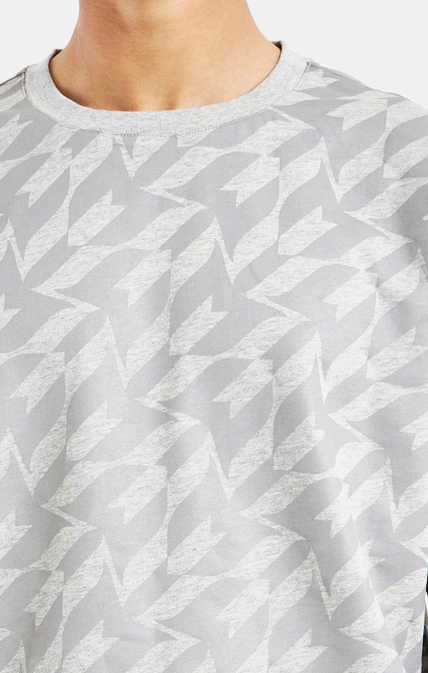 Messi x SikSilk Silver Print Tee - Grey Marl sold by Siksilk product image thumbnail 2