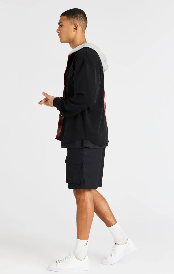 Black Cargo Short sold by Siksilk product image thumbnail 5