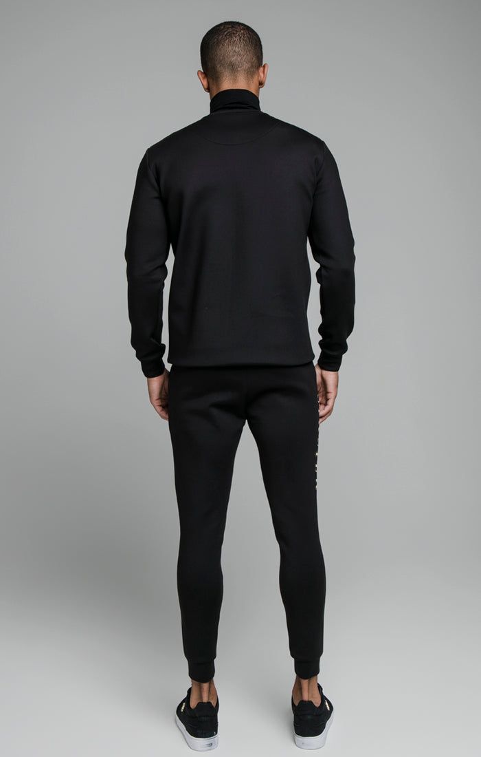 SikSilk Division Crew Neck Sweater - Black sold by Siksilk product image thumbnail 5