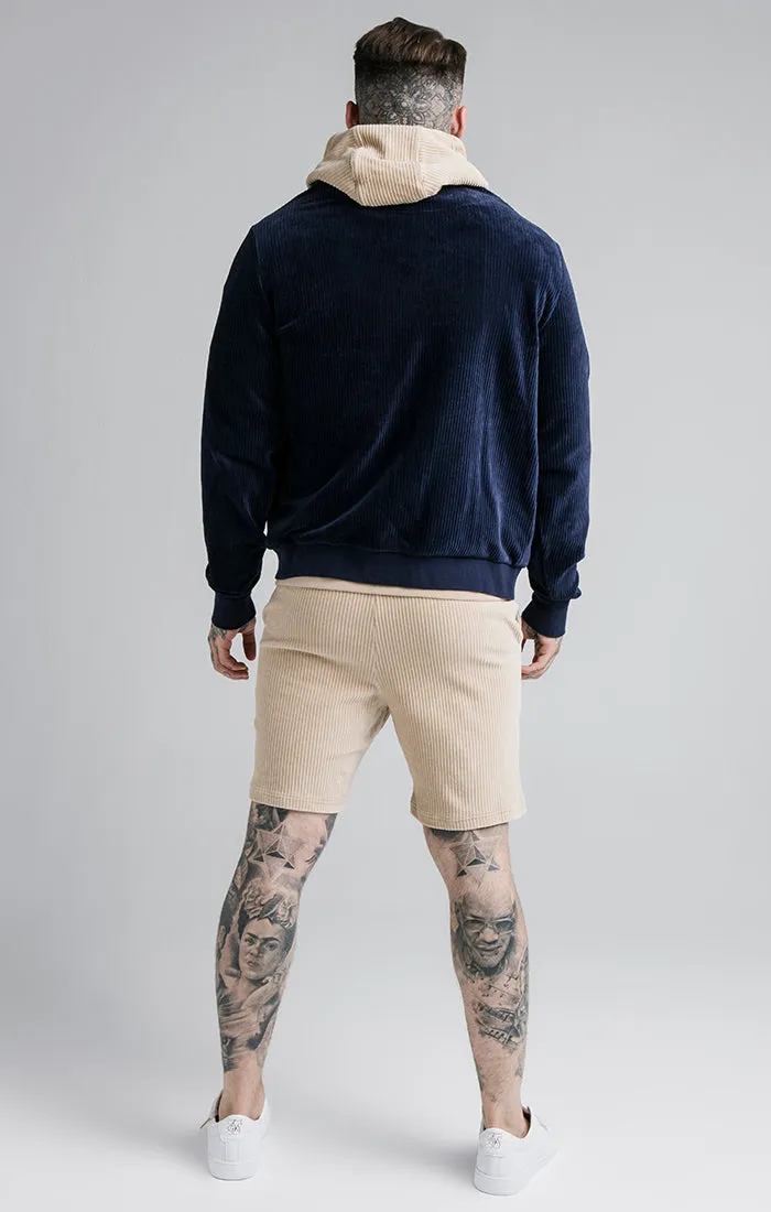 SikSilk Allure Corduroy Bomber - Navy sold by Siksilk product image thumbnail 5