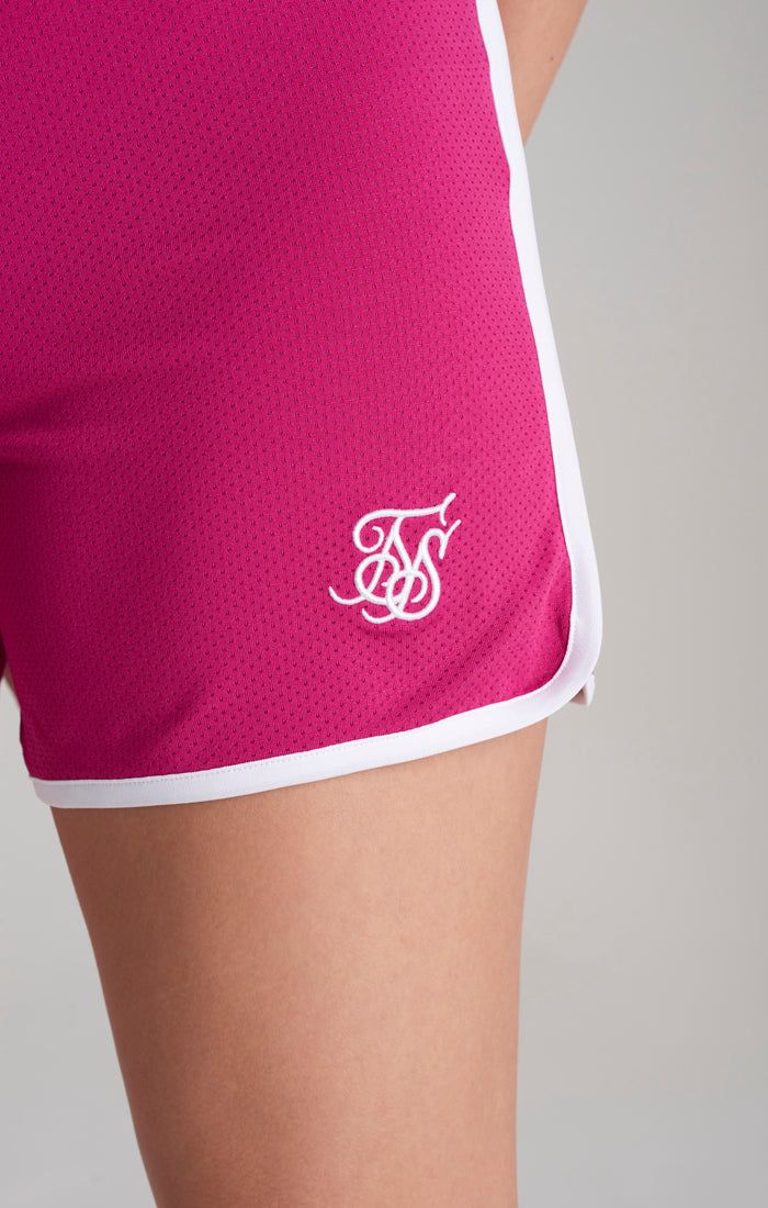 Girls Pink Mesh Runner Short sold by Siksilk product image thumbnail 2