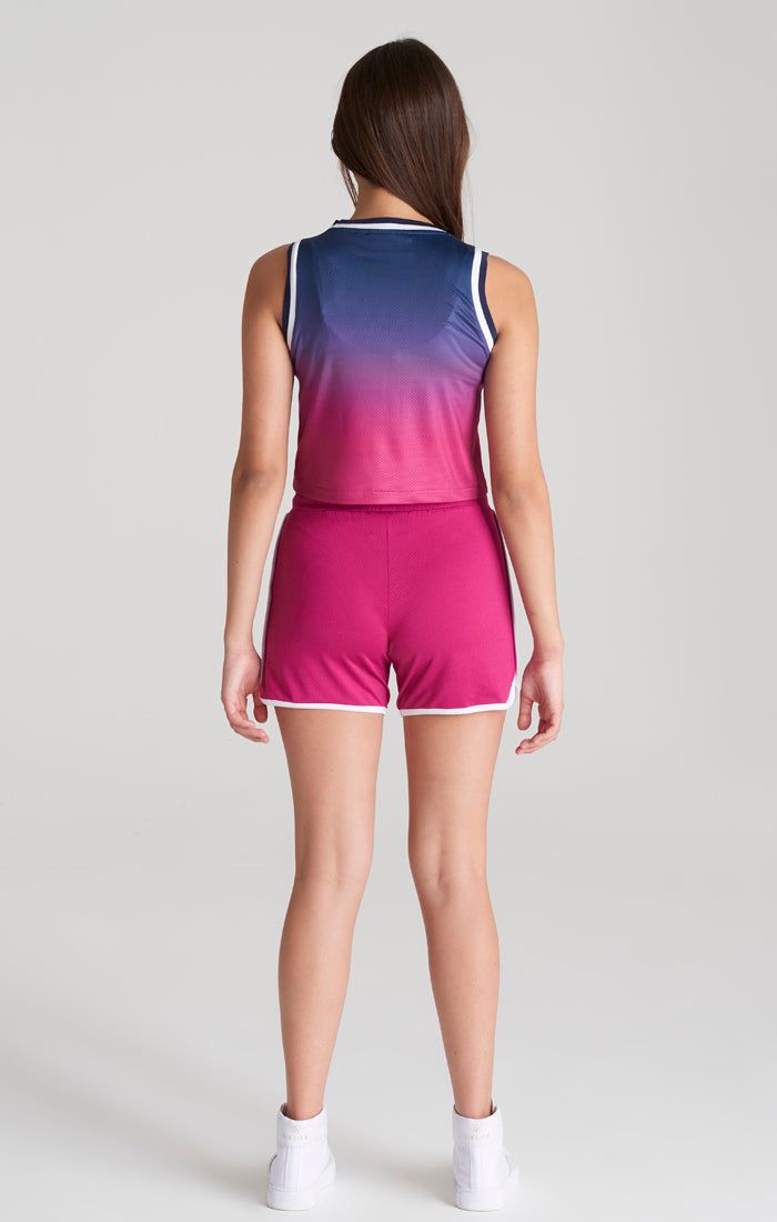 Girls Pink Mesh Runner Short sold by Siksilk product image thumbnail 6
