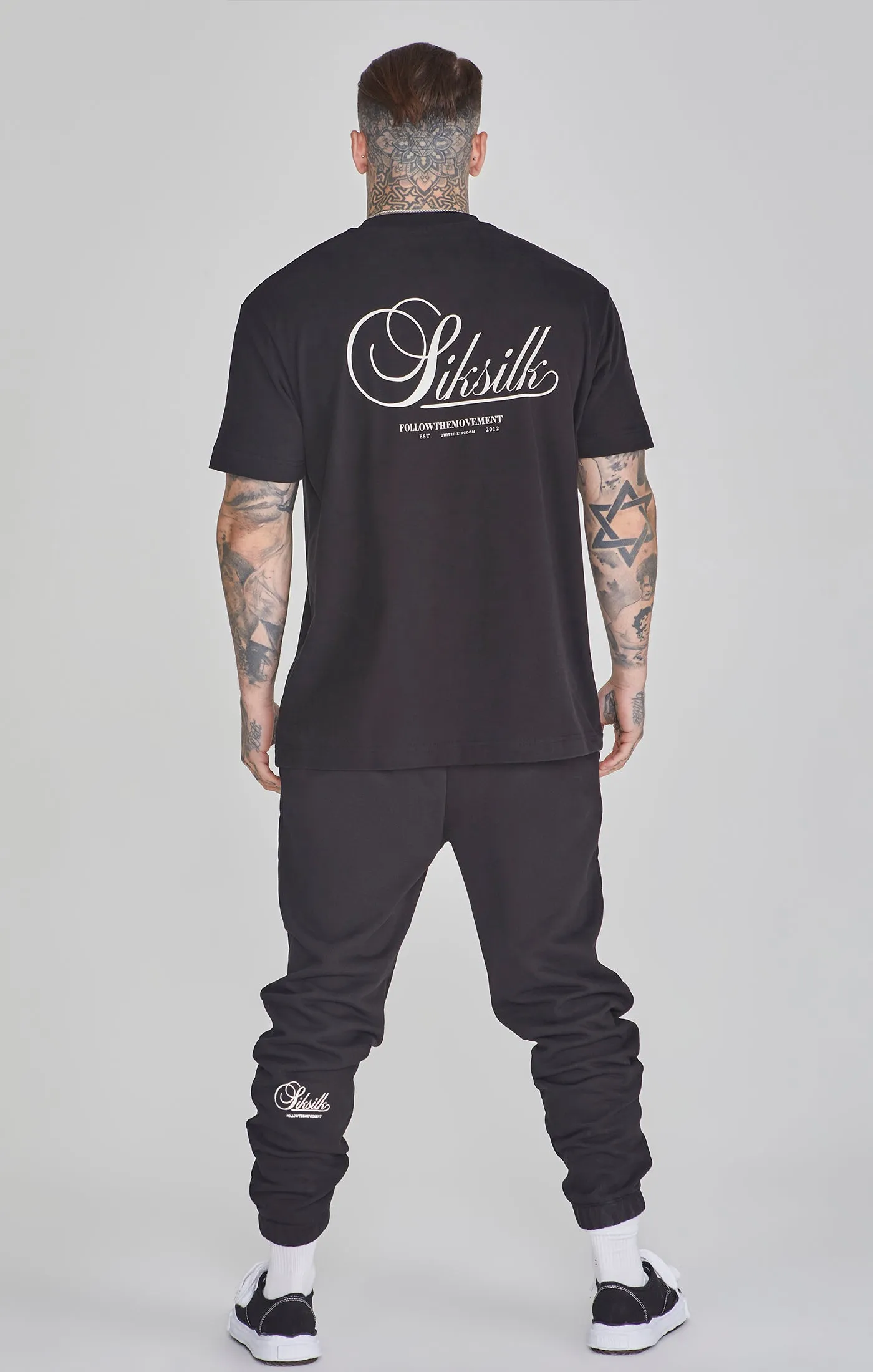 Black Relaxed Fit Joggers sold by Siksilk product image thumbnail 5
