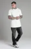 Ecru Relaxed Fit T-Shirt sold by Siksilk