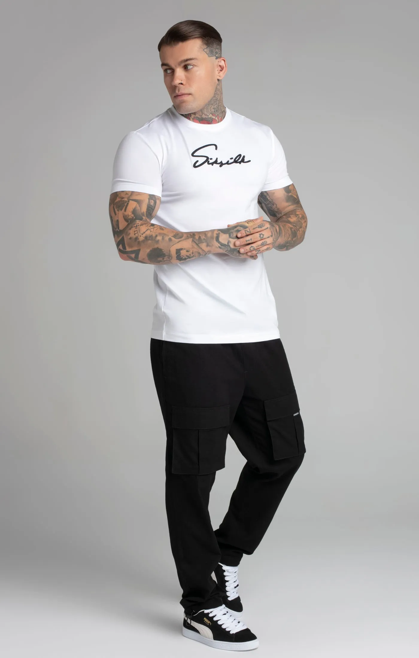 Muscle Fit T-Shirt sold by Siksilk product image thumbnail 4