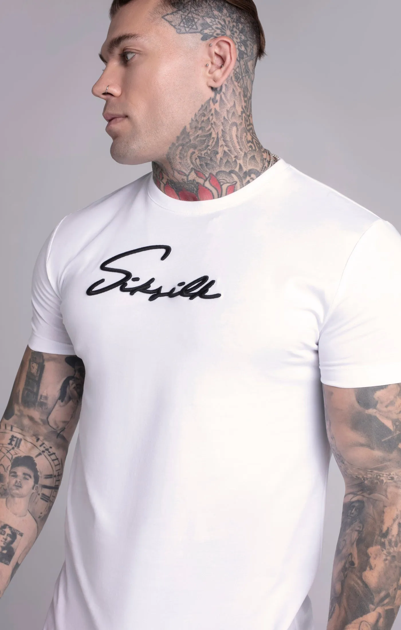 Muscle Fit T-Shirt sold by Siksilk product image thumbnail 3
