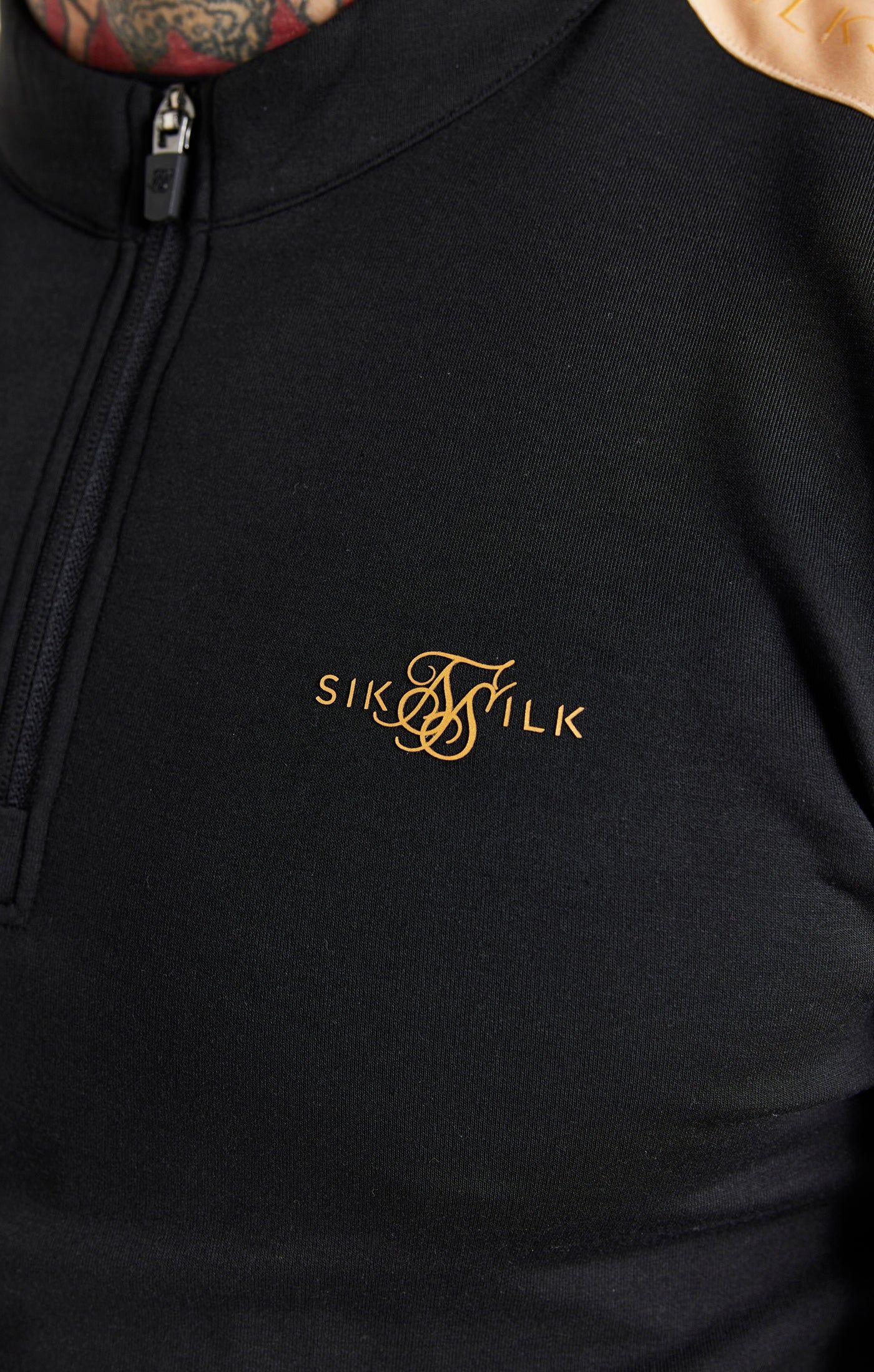 Black Quarter Zip Sport Top sold by Siksilk product image thumbnail 2