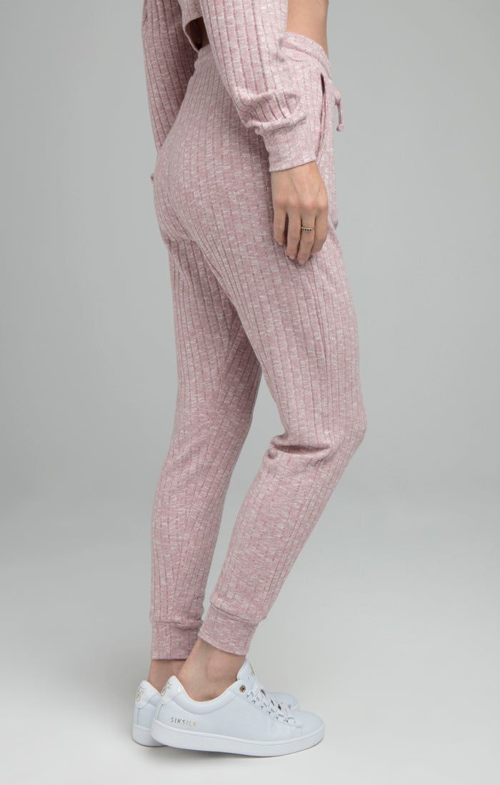 SikSilk Rib Lounge Pants - Pink sold by Siksilk product image thumbnail 4