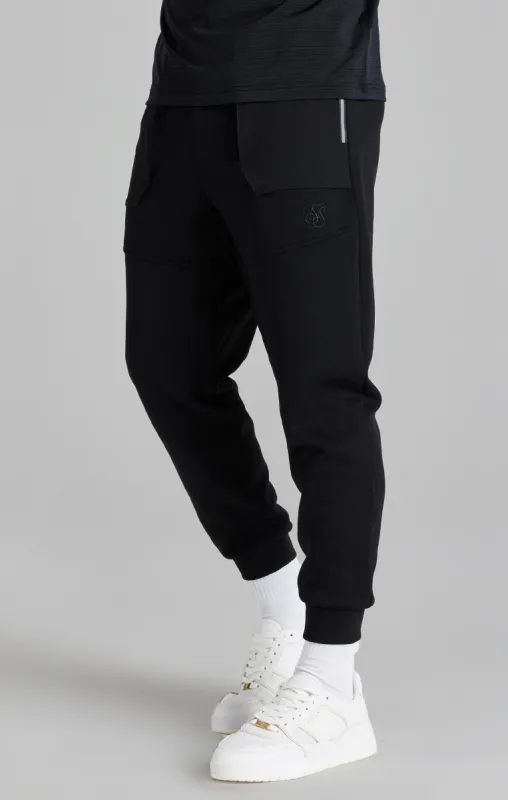 Black Inject Pant sold by Siksilk