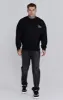 Black Graphic Sweater sold by Siksilk