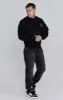 Black Graphic Sweater sold by Siksilk