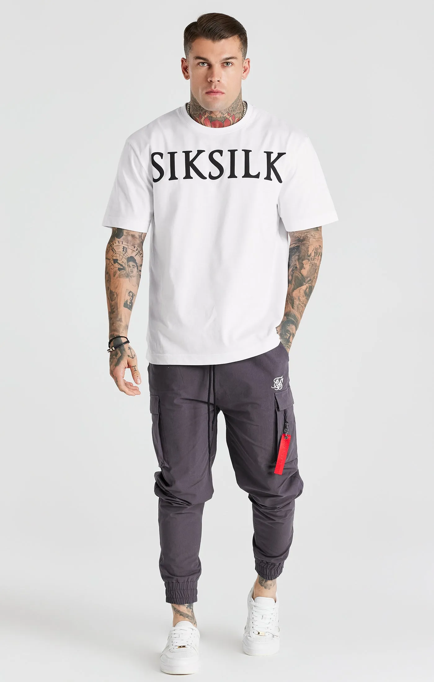 Grey Flight Cargo Pant sold by Siksilk product image thumbnail 3
