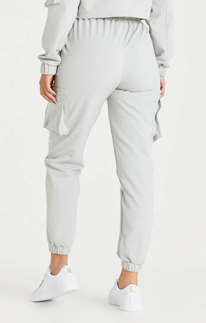 Grey Cargo Track Pant sold by Siksilk product image thumbnail 3