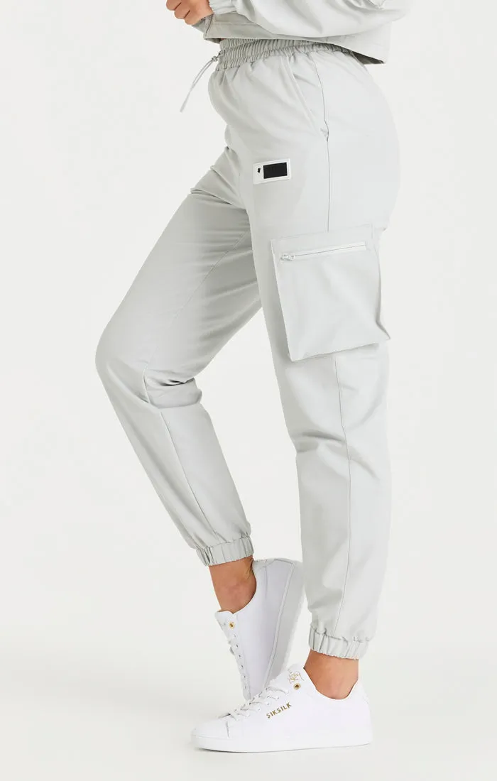 Grey Cargo Track Pant sold by Siksilk product image thumbnail 2