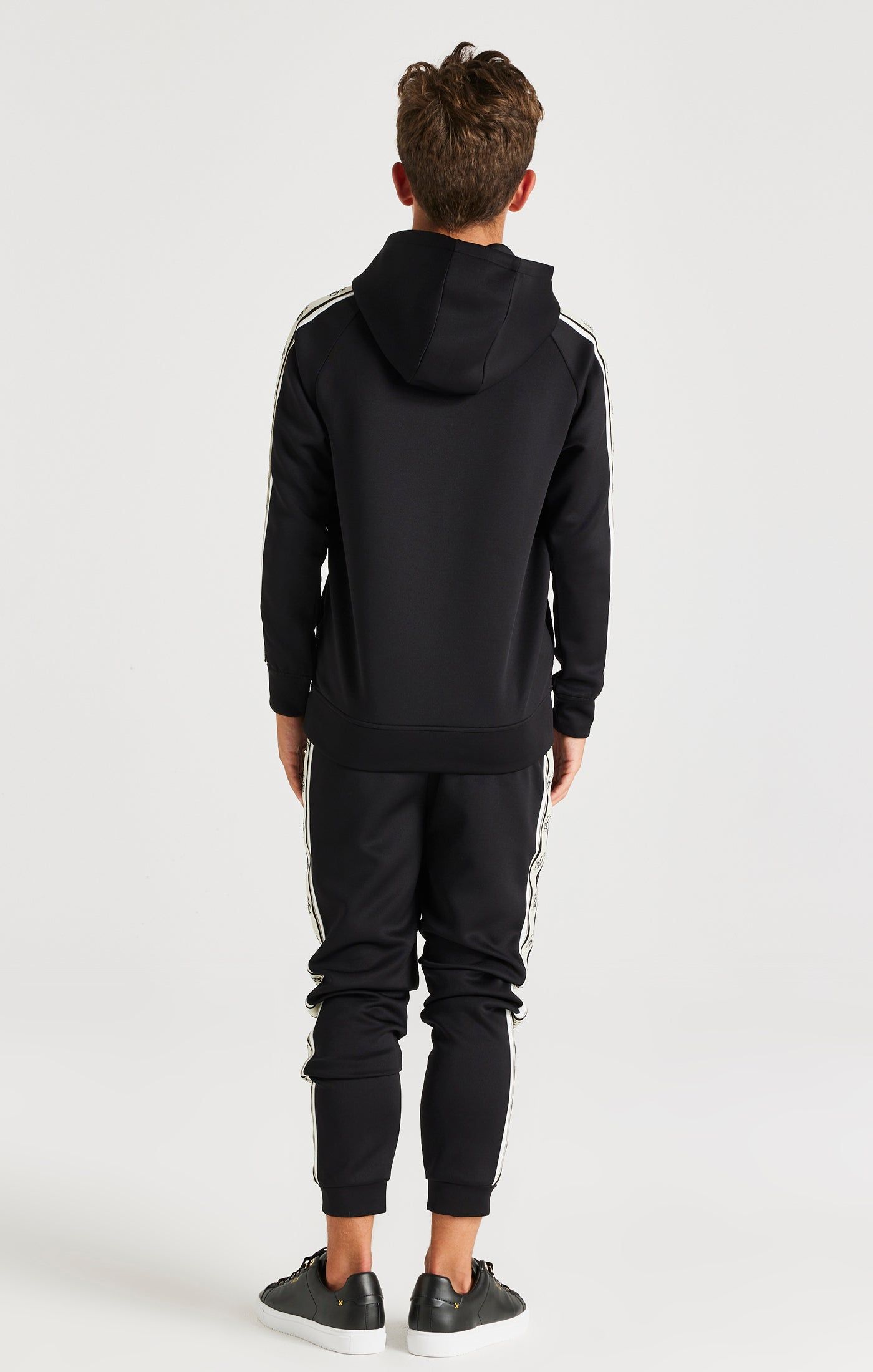 SikSilk Cali Tape Joggers - Black sold by Siksilk product image thumbnail 5