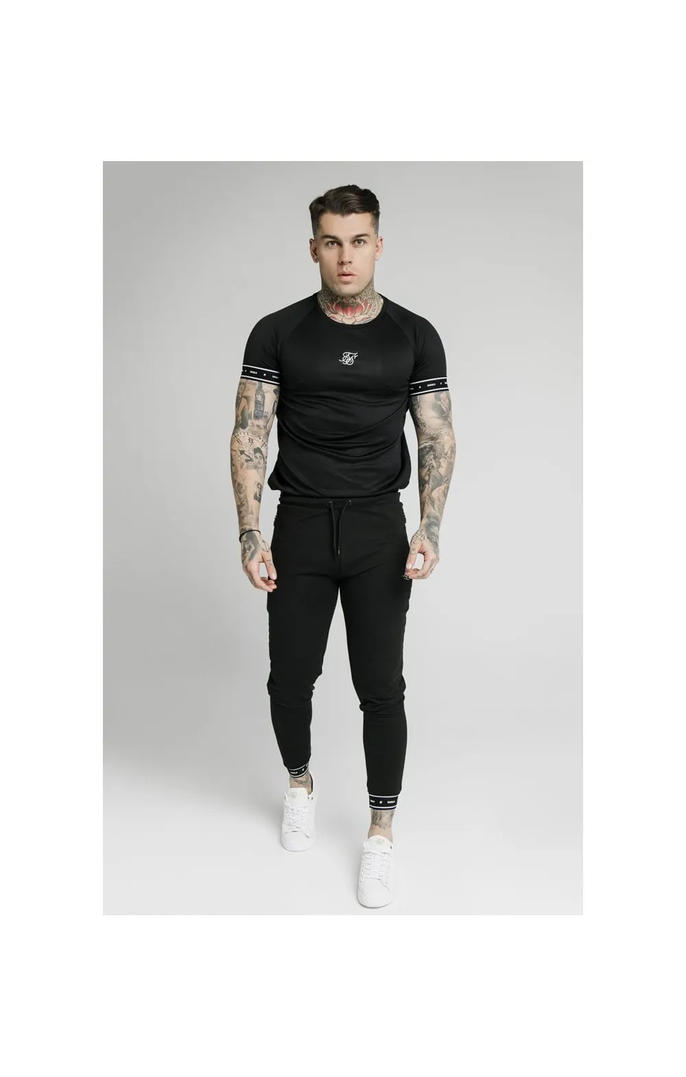 SikSilk Active Tech Tee - Black sold by Siksilk product image thumbnail 4