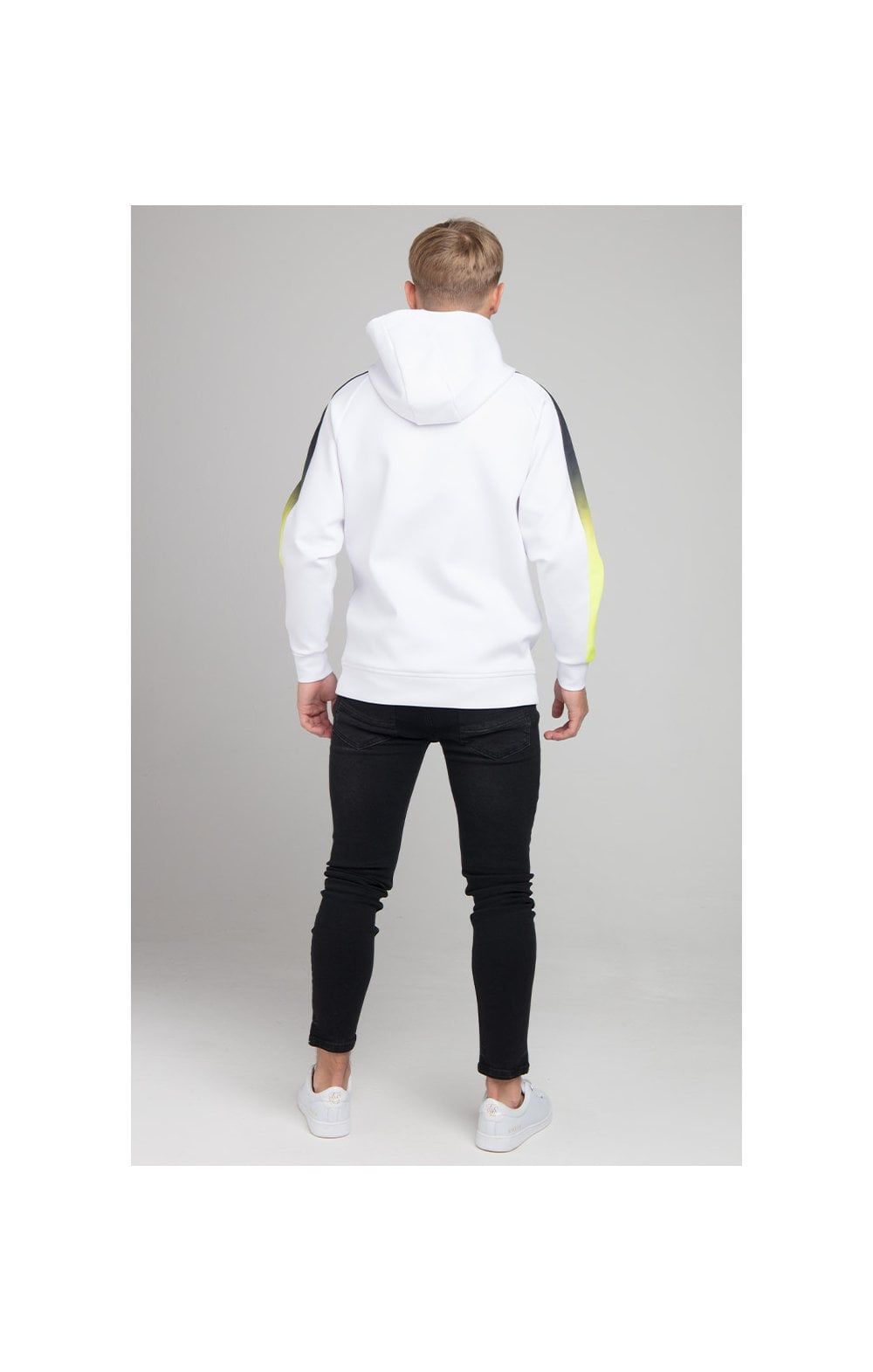 Illusive London Fade Panel Overhead Hoodie - White sold by Siksilk product image thumbnail 5