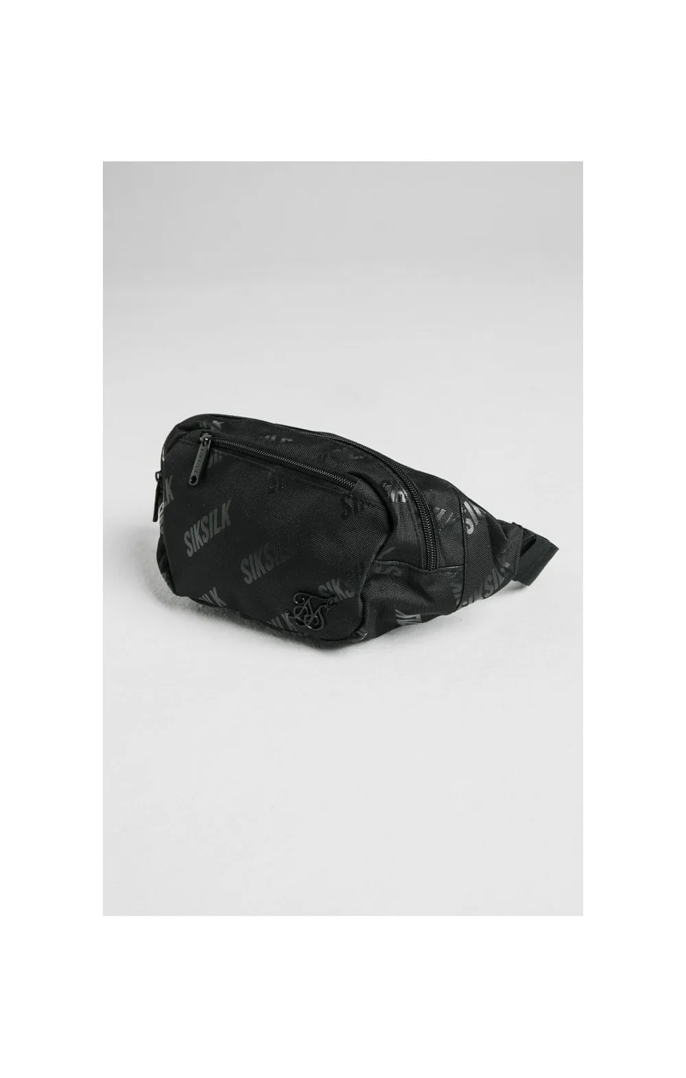 SikSilk Logo Bumbag - Black sold by Siksilk
