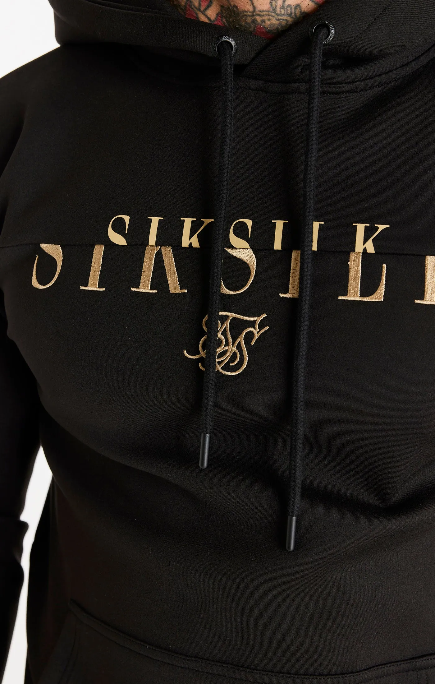 Black Overhead Hoodie sold by Siksilk product image thumbnail 2