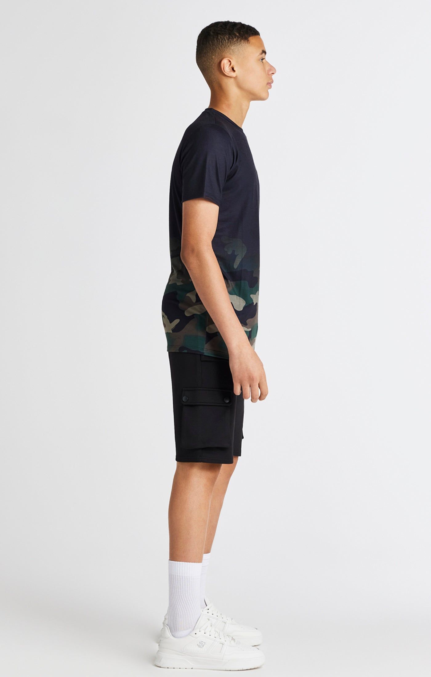 Boys Camo T-Shirt sold by Siksilk product image thumbnail 4