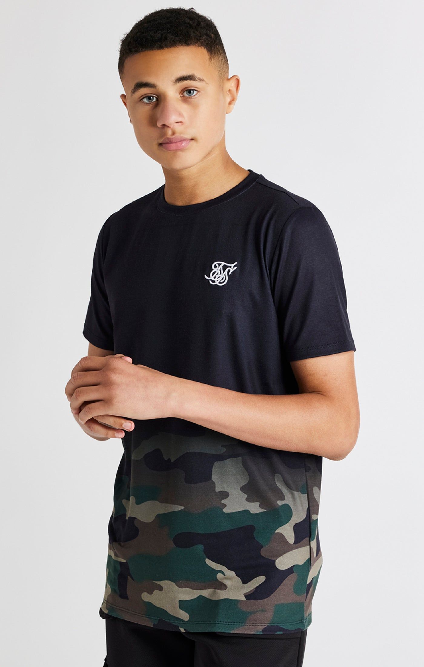 Boys Camo T-Shirt sold by Siksilk