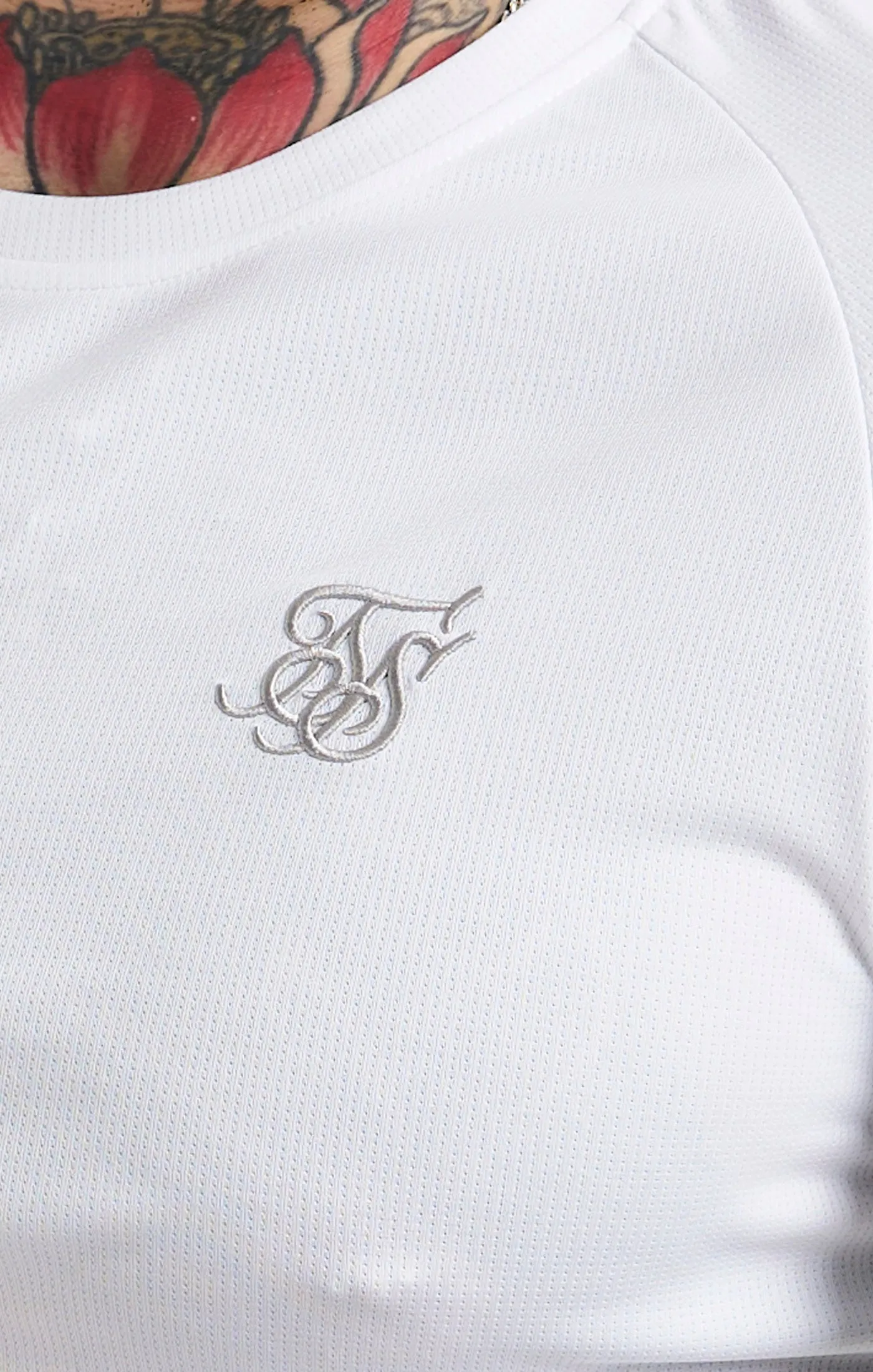 SikSilk Dynamic Tech T-Shirt - White sold by Siksilk product image thumbnail 2