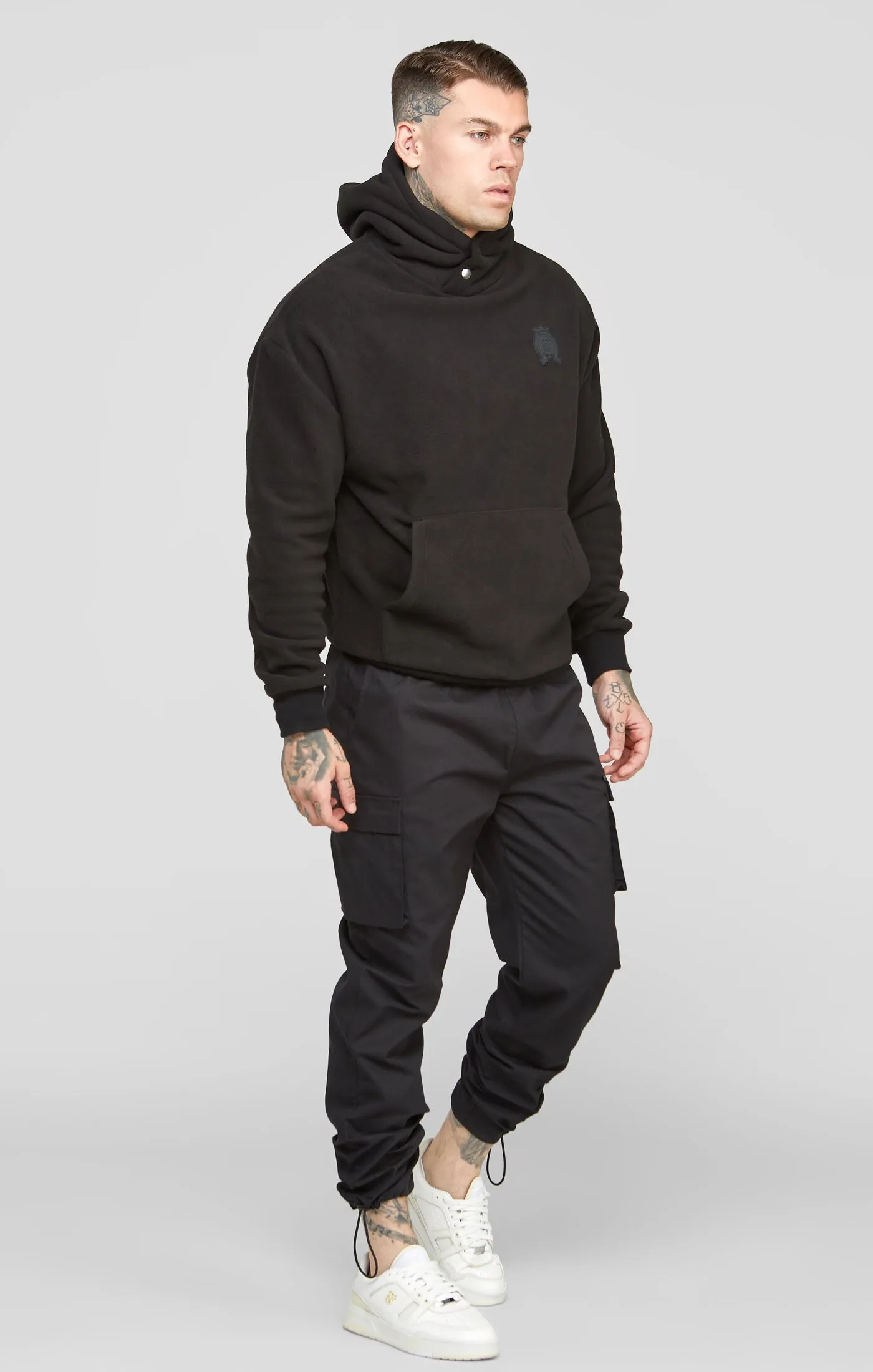 Black Fleece Hoodie sold by Siksilk product image thumbnail 4