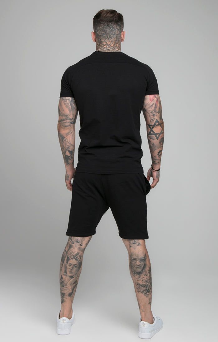 Black Short And T-Shirt Twin Set sold by Siksilk product image thumbnail 9