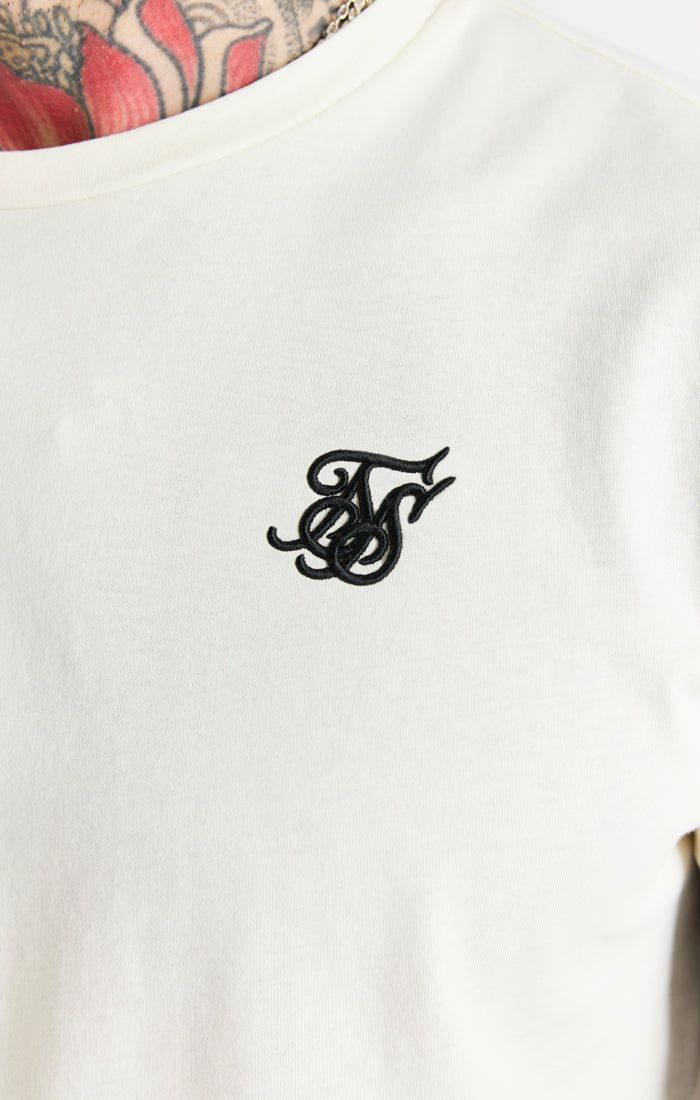 Ecru Essential Jersey Short sold by Siksilk product image thumbnail 4