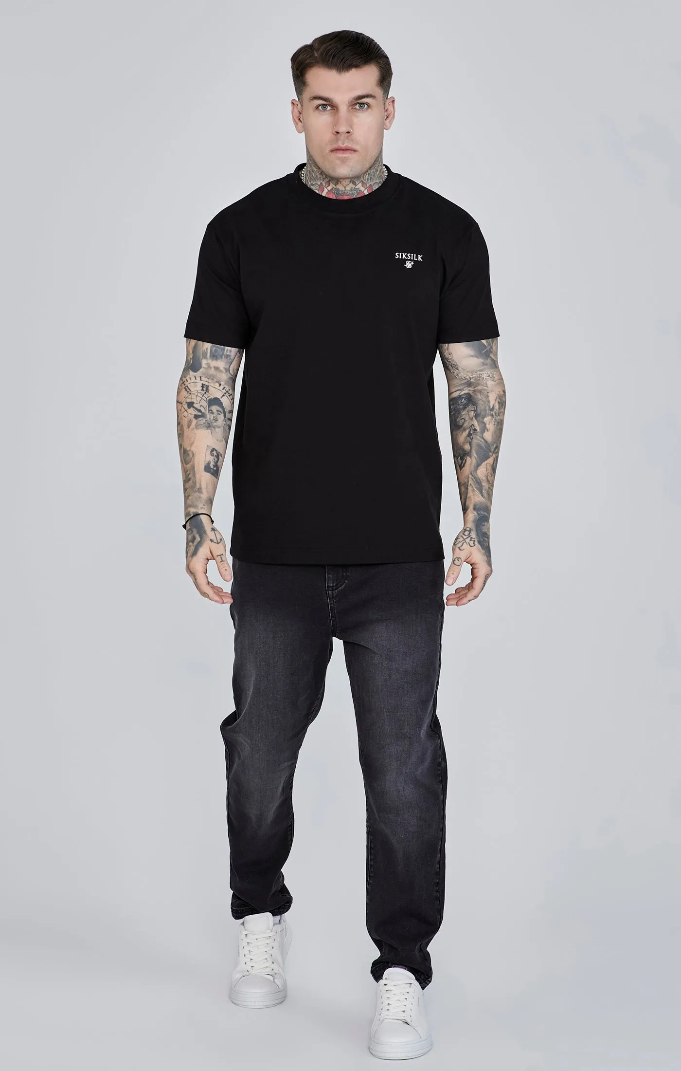 Black Graphic T-Shirt sold by Siksilk product image thumbnail 2