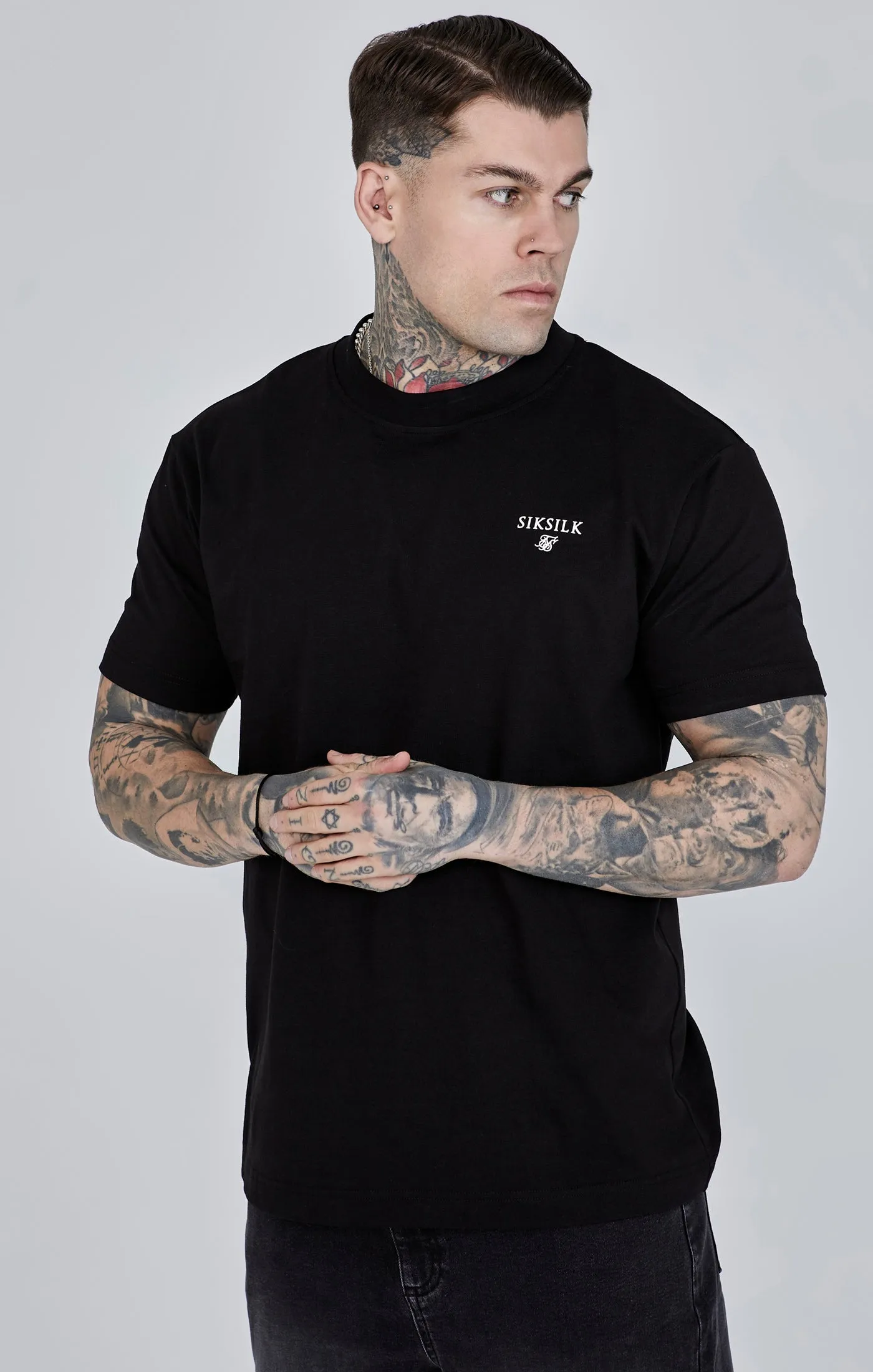 Black Graphic T-Shirt sold by Siksilk product image thumbnail 3