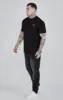 Black Graphic T-Shirt sold by Siksilk