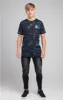 Boys Illusive Black Logo Printed T-Shirt sold by Siksilk