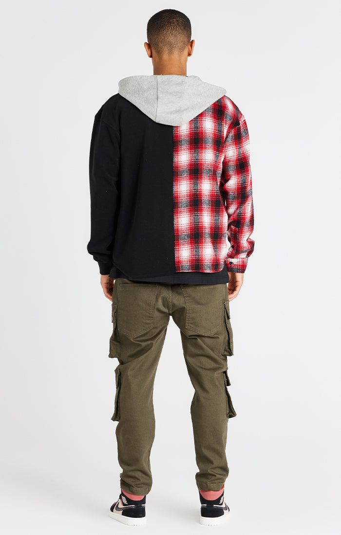 Khaki Loose Fit Cargo Pant sold by Siksilk product image thumbnail 7