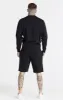 Black Essential Crew Sweatshirt sold by Siksilk