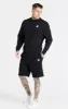 Black Essential Crew Sweatshirt sold by Siksilk