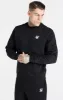Black Essential Crew Sweatshirt sold by Siksilk