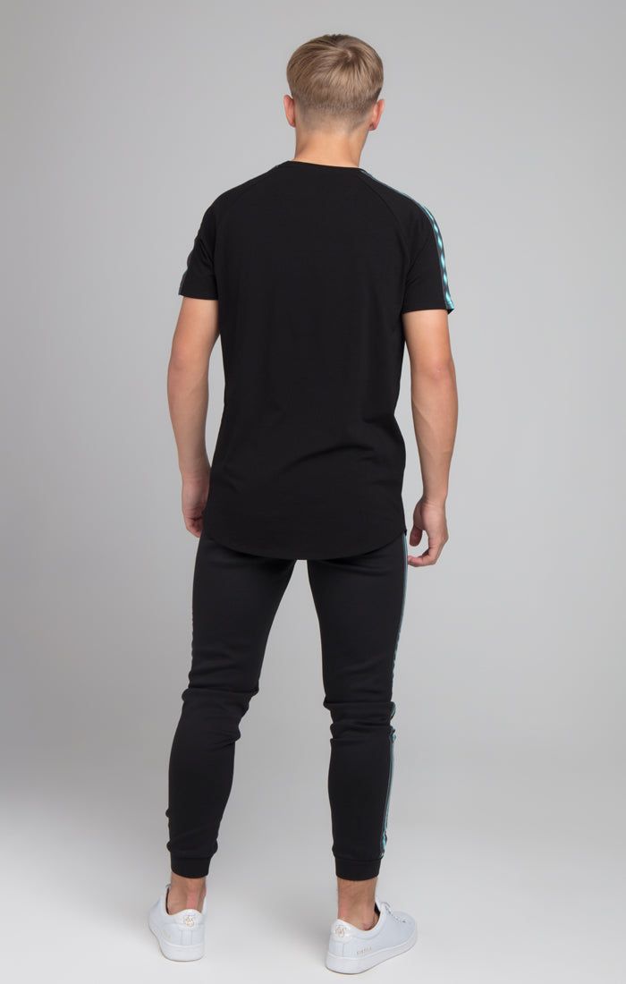 Boys Illusive Black Taped T-Shirt sold by Siksilk product image thumbnail 3