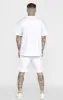 White Oversized Crest T-Shirt sold by Siksilk